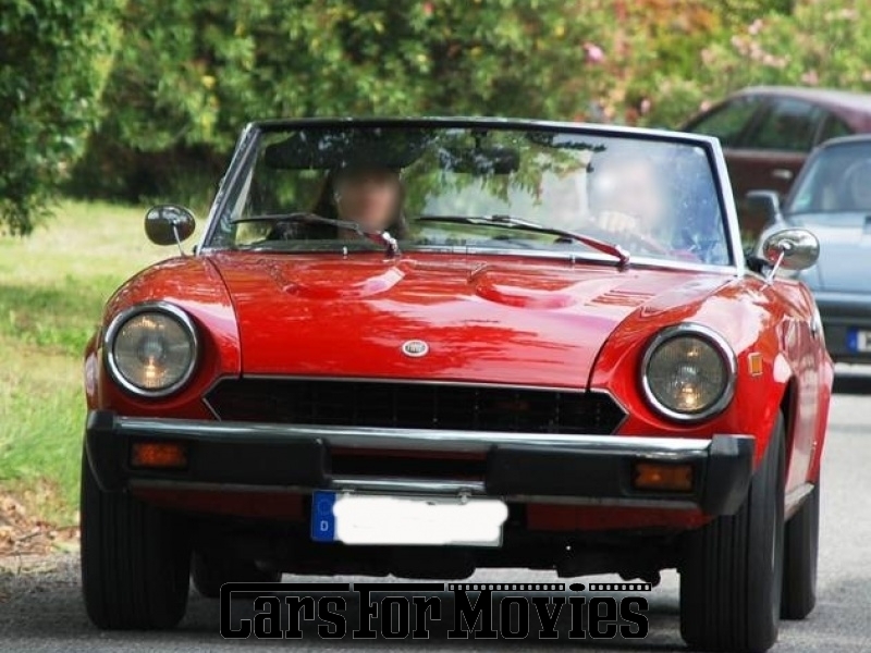 CarsForMovies | Fiat 124 Pininfarina Spider 1980 Italien Rot Schwarz Zivilfahrzeug Cabrio Nordrhein-Westfalen 1109 Oldtimer