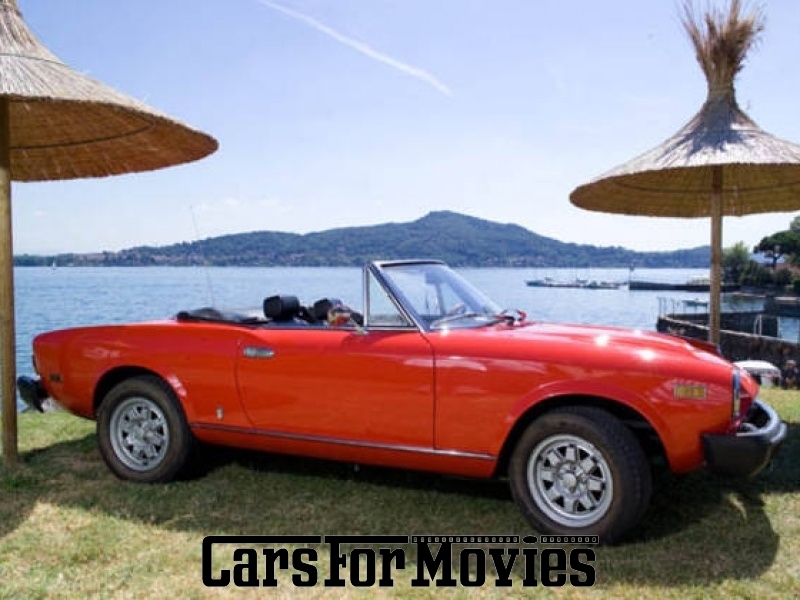 CarsForMovies | Fiat 124 Pininfarina Spider 1980 Italien Rot Schwarz Zivilfahrzeug Cabrio Nordrhein-Westfalen 1109 Oldtimer