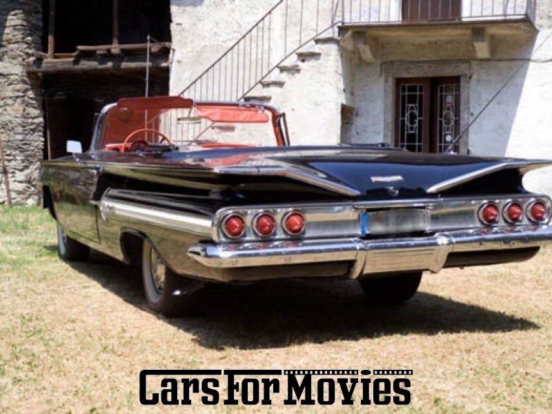 CarsForMovies | Chevrolet  Impala Convertible 1959 USA Schwarz Rot Zivilfahrzeug Cabrio Nordrhein-Westfalen 1131 Oldtimer Heckflosse