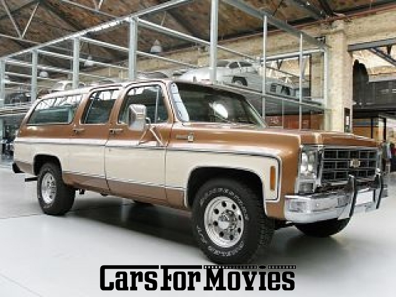 CarsForMovies | Chevrolet  Suburban Silverado 1979 USA Braun Braun Zivilfahrzeug SUV Berlin 1199 Oldtimer Kombi 