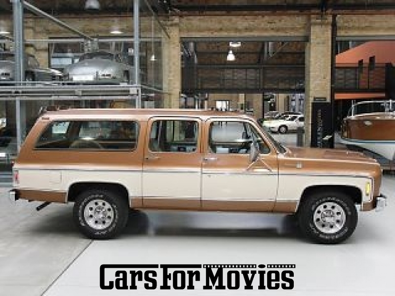 CarsForMovies | Chevrolet  Suburban Silverado 1979 USA Braun Braun Zivilfahrzeug SUV Berlin 1199 Oldtimer Kombi 