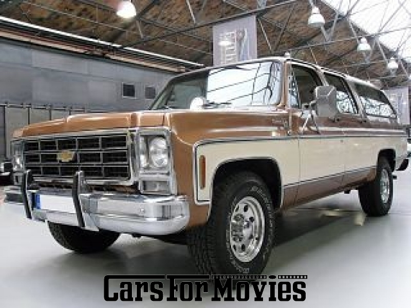 CarsForMovies | Chevrolet  Suburban Silverado 1979 USA Braun Braun Zivilfahrzeug SUV Berlin 1199 Oldtimer Kombi 