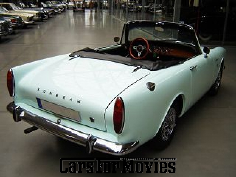 CarsForMovies | Sunbeam Alpine 1967 England Blau Schwarz Zivilfahrzeug Cabrio Berlin 1239 Oldtimer Großbritannien James Bond 007 jagt Dr. No