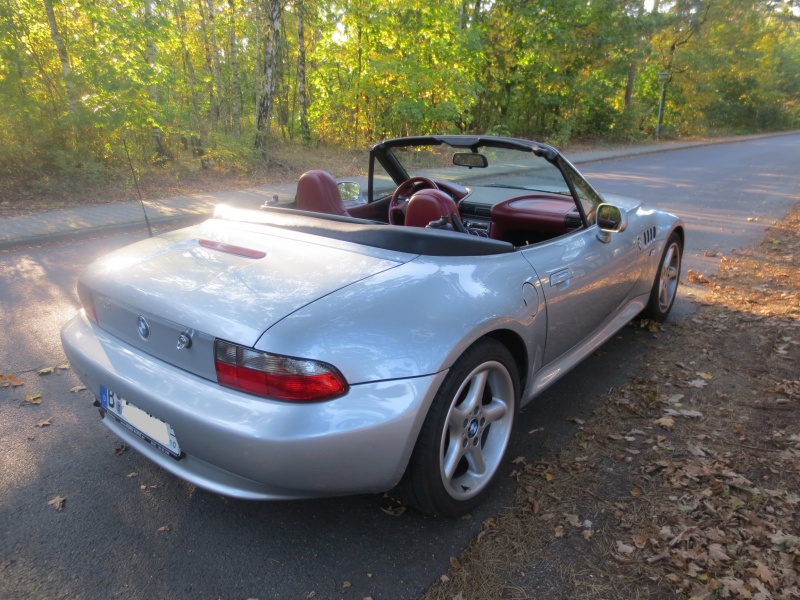 CarsForMovies | BMW Z3 Roadster 1997 Deutschland Silber Rot Zivilfahrzeug Cabrio Berlin 1301 