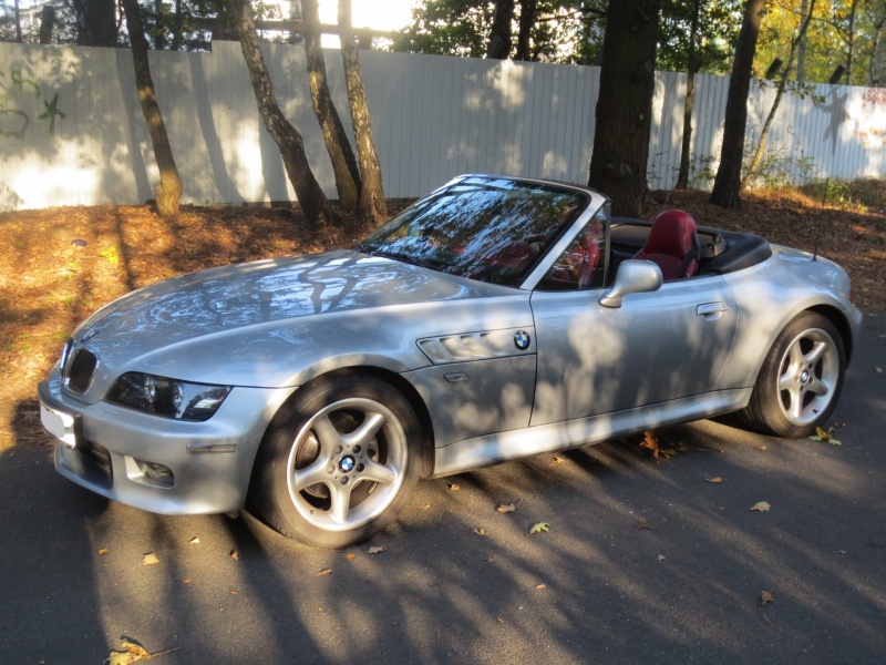 CarsForMovies | BMW Z3 Roadster 1997 Deutschland Silber Rot Zivilfahrzeug Cabrio Berlin 1301 