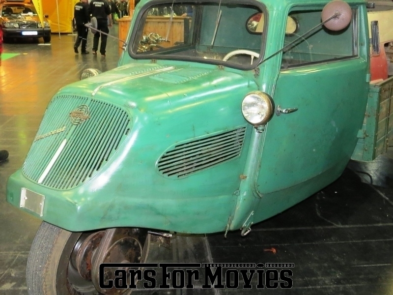 CarsForMovies | Tempo Hanseat Dreirad 1952 Deutschland Grün Grün Zwei- und Dreirad Lastendreirad Bayern 1318 Pritsche Oldtimer