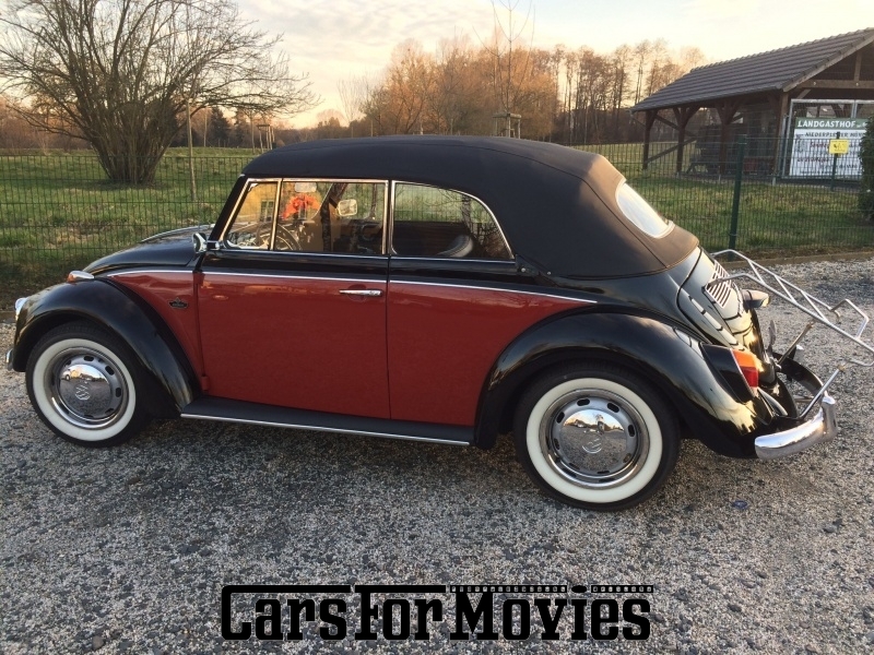 CarsForMovies | VW Käfer 1969 Deutschland Schwarz Schwarz Zivilfahrzeug Cabrio Nordrhein-Westfalen 1495 Oldtimer Hebmüller