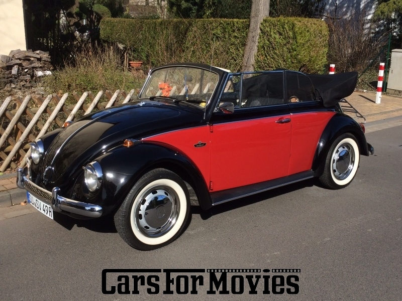 CarsForMovies | VW Käfer 1969 Deutschland Schwarz Schwarz Zivilfahrzeug Cabrio Nordrhein-Westfalen 1495 Oldtimer Hebmüller