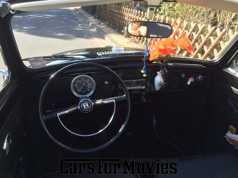 CarsForMovies | VW Käfer 1969 Deutschland Schwarz Schwarz Zivilfahrzeug Cabrio Nordrhein-Westfalen 1495 Oldtimer Hebmüller
