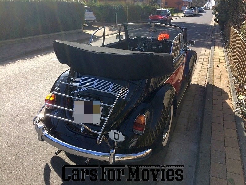 CarsForMovies | VW Käfer 1969 Deutschland Schwarz Schwarz Zivilfahrzeug Cabrio Nordrhein-Westfalen 1495 Oldtimer Hebmüller