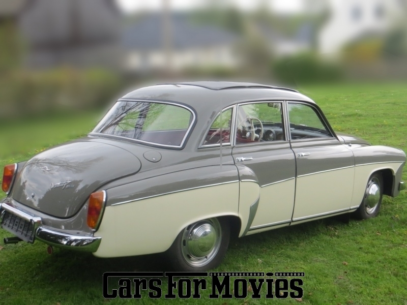 CarsForMovies | Wartburg 311 Deluxe 1955 DDR Weiß Rot Zivilfahrzeug DDR Fahrzeug allgemein Sachsen 1579 Ostblock Oldtimer                                       