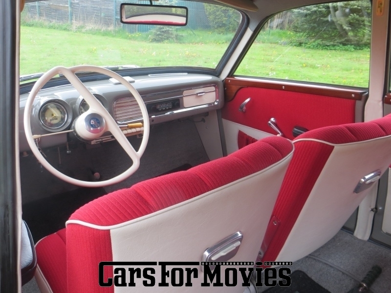 CarsForMovies | Wartburg 311 Deluxe 1955 DDR Weiß Rot Zivilfahrzeug DDR Fahrzeug allgemein Sachsen 1579 Ostblock Oldtimer                                       