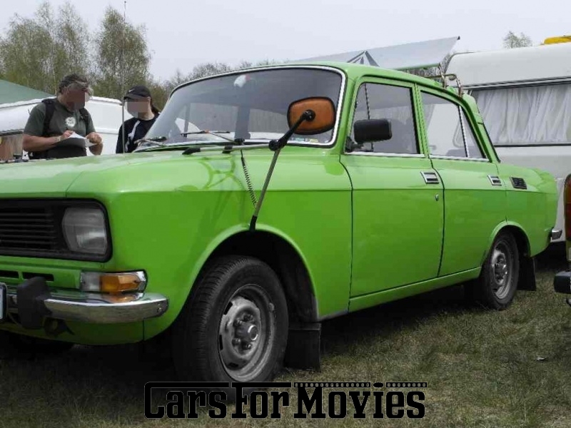 CarsForMovies | Moskwitsch 408 1981 Russland Grün Grau Zivilfahrzeug Limousine Berlin 1610 Oldtimer Ostblock Sowjetunion