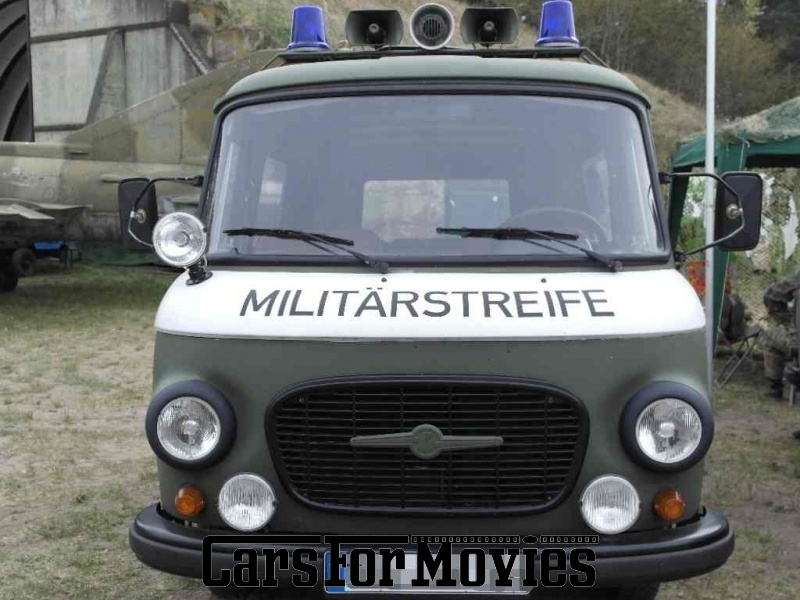 CarsForMovies | Barkas B1000 Militär 1988 DDR Grün Braun Einsatzfahrzeug Polizeifahrzeug Ost Brandenburg 1622 Oldtimer Ostblock 