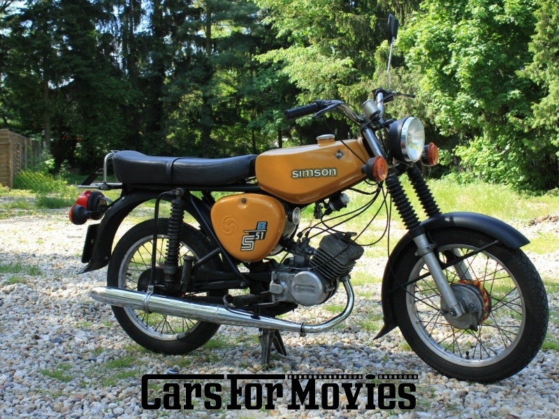 CarsForMovies | Simson S51 1980 DDR Gelb Sonstige Zwei- und Dreirad Motorrad Brandenburg 1741 