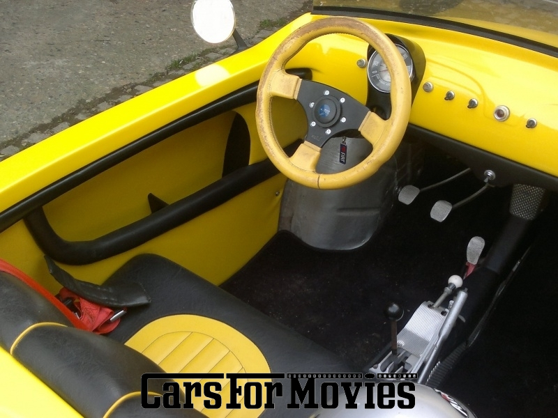 CarsForMovies | Fiat 500 HalfCar 1973 Italien Gelb Gelb Zivilfahrzeug Cabrio Baden-Württemberg 1761 Oldtimer Custom Umbau Roadshow Event Tuning Unikat showcar