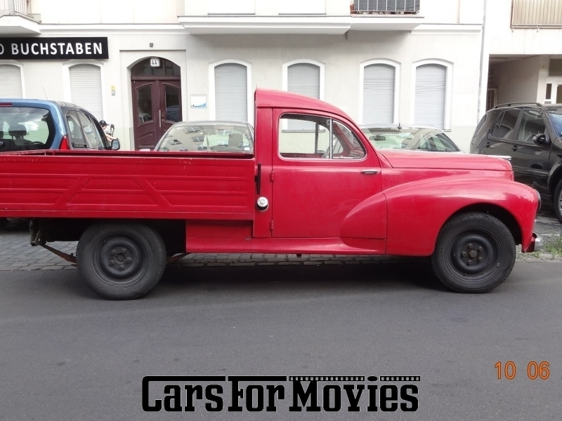 AMR 385 - Peugeot 203 Fourgonnette Chicorée Leroux - Miniature 1/43 (Très Bon état, Sans Boîte)