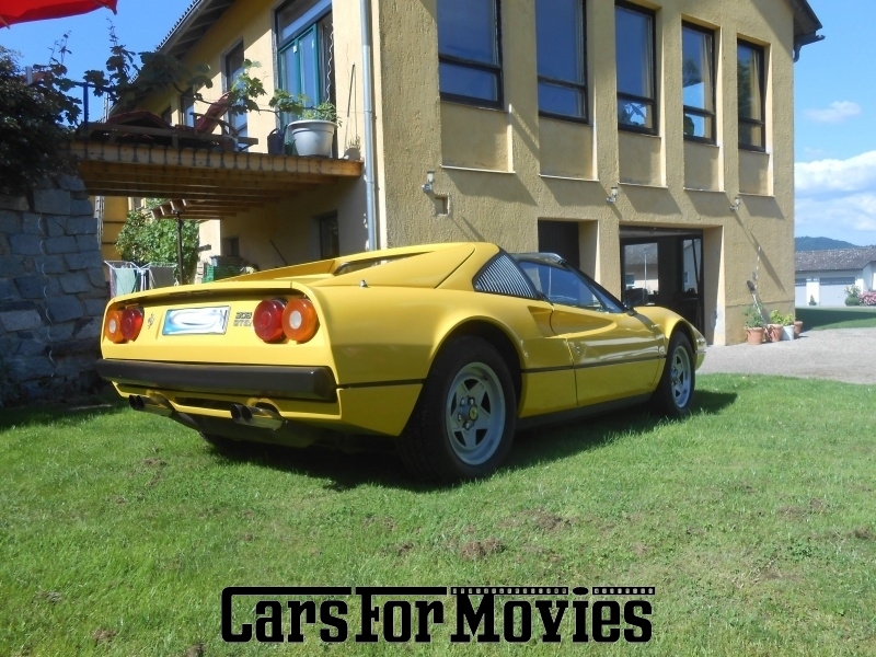 CarsForMovies | Ferrari 308 gts/i 1982 Italien Gelb Beige Zivilfahrzeug Sportwagen Bayern 1875 Oldtimer Luxus 
