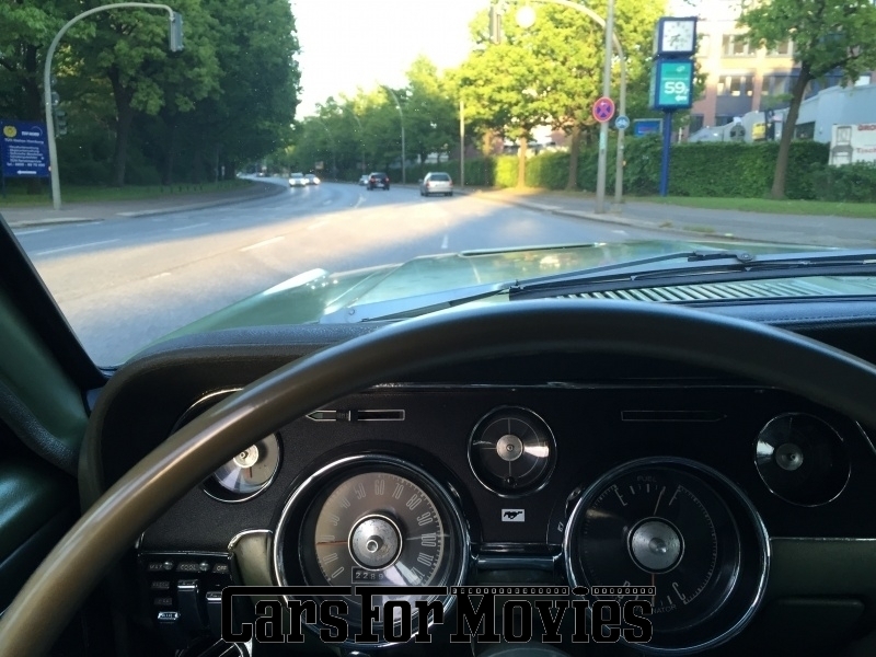 CarsForMovies | Ford Mustang 1968 USA Grün Grün Zivilfahrzeug Coupe Hamburg 1924 Oldtimer Sportwagen