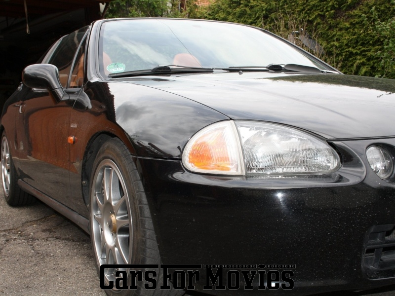CarsForMovies | Honda CRX del Sol 1996 Japan Schwarz Sonstige Zivilfahrzeug Cabrio Baden-Württemberg 2117 linkslenker lhd leder
