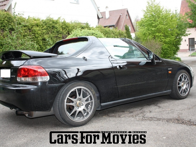 CarsForMovies | Honda CRX del Sol 1996 Japan Schwarz Sonstige Zivilfahrzeug Cabrio Baden-Württemberg 2117 linkslenker lhd leder