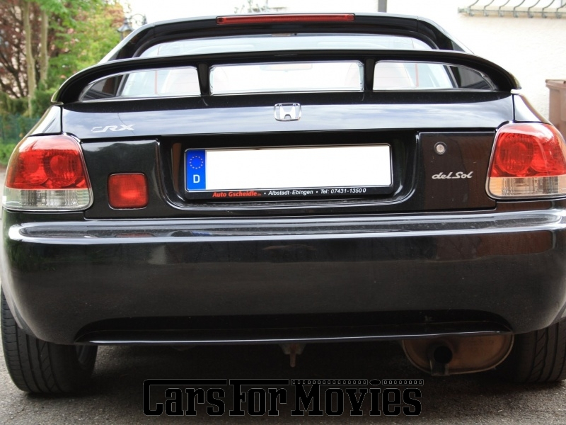 CarsForMovies | Honda CRX del Sol 1996 Japan Schwarz Sonstige Zivilfahrzeug Cabrio Baden-Württemberg 2117 linkslenker lhd leder