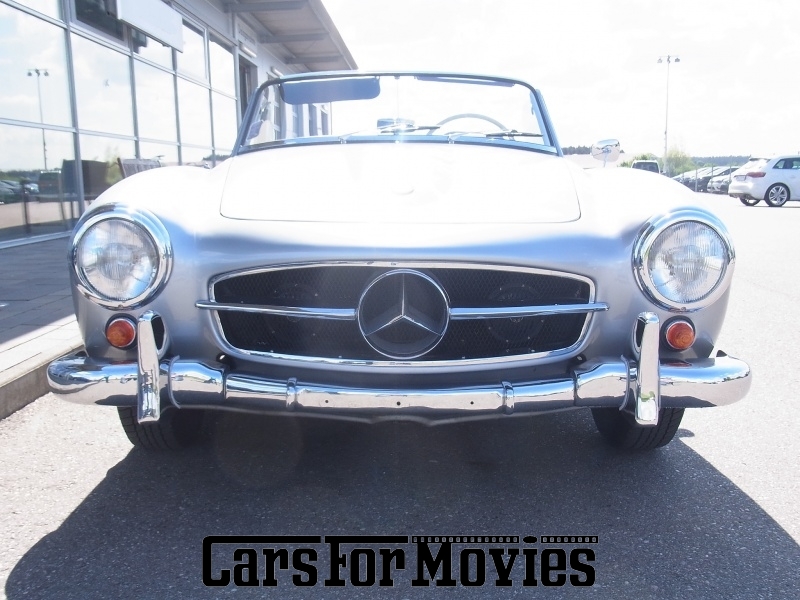 CarsForMovies | Mercedes Benz 190 SL Cabrio 1958 Deutschland Silber Blau Zivilfahrzeug Cabrio Bayern 2138 Oldtimer Sportwagen