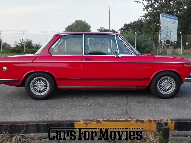 CarsForMovies | BMW 2002 1973 Deutschland Rot Schwarz Zivilfahrzeug Limousine Hamburg 2163 Oldtimer