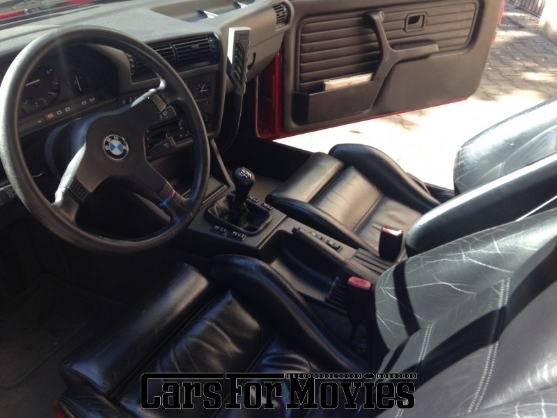 CarsForMovies | BMW 320i E30 1986 Deutschland Rot Schwarz Zivilfahrzeug Cabrio Berlin 2336 Oldtimer