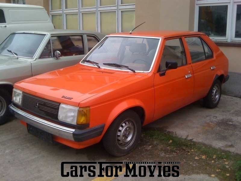 CarsForMovies | Talbot Horizon 1980 Frankreich Orange Beige Zivilfahrzeug Limousine Berlin 2353 