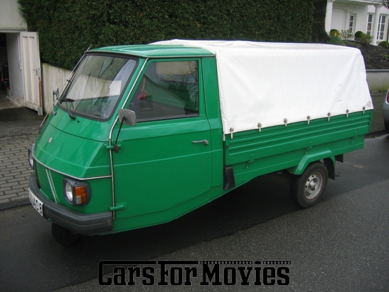 CarsForMovies | Piaggio Ape Car P2  1989 Italien Grün Grün Zwei- und Dreirad Lastendreirad Hamburg 2397 Oldtimer