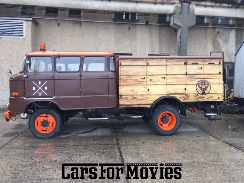 CarsForMovies | IFA W50 L ex LF 16 1978 DDR Braun Rot Nutzfahrzeug Transporter Berlin 2418 Ostblock Oldtimer DDR Kastenwagen Umbau 
