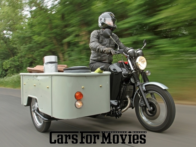 CarsForMovies | MZ ETZ 250 Lastengespann 1988 DDR Rot Sonstige Zwei- und Dreirad Motorrad Nordrhein-Westfalen 2450 Oldtimer Beiwagen Ostblock