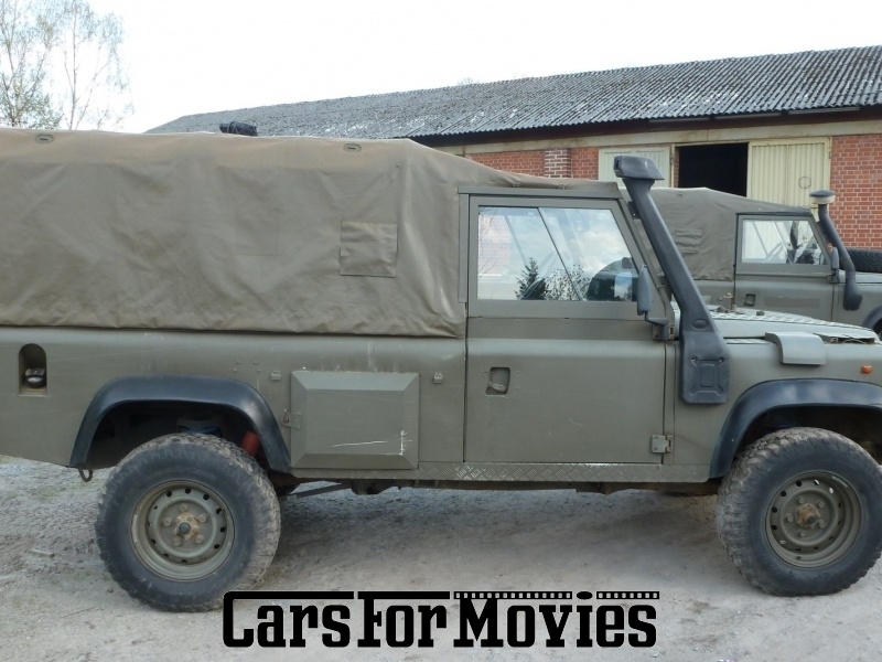 CarsForMovies | Land Rover Defender 110  Militär 1990 England Grün Grün Militärfahrzeug Geländewagen Nordrhein-Westfalen 2489 Oldtimer Armee Jeep Großbritannien 