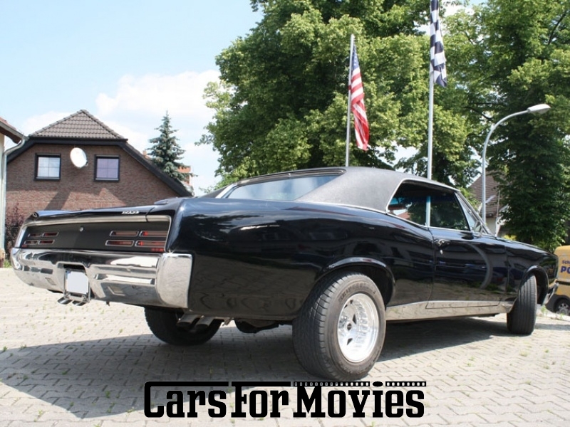 CarsForMovies | Pontiac GTO 1967 USA Schwarz Schwarz Zivilfahrzeug Sportwagen Berlin 2341 Oldtimer V8 Muscle Car