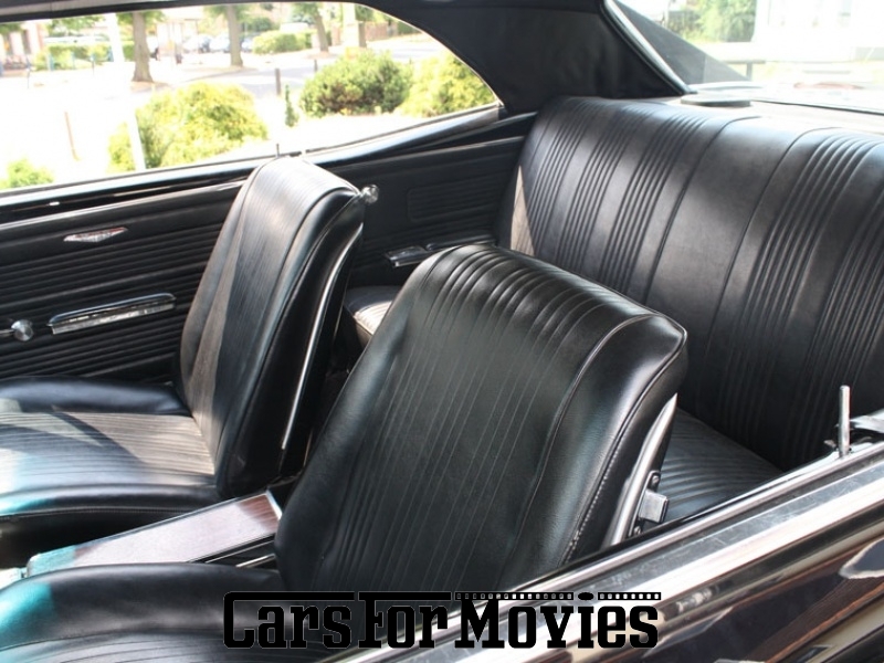 CarsForMovies | Pontiac GTO 1967 USA Schwarz Schwarz Zivilfahrzeug Sportwagen Berlin 2341 Oldtimer V8 Muscle Car