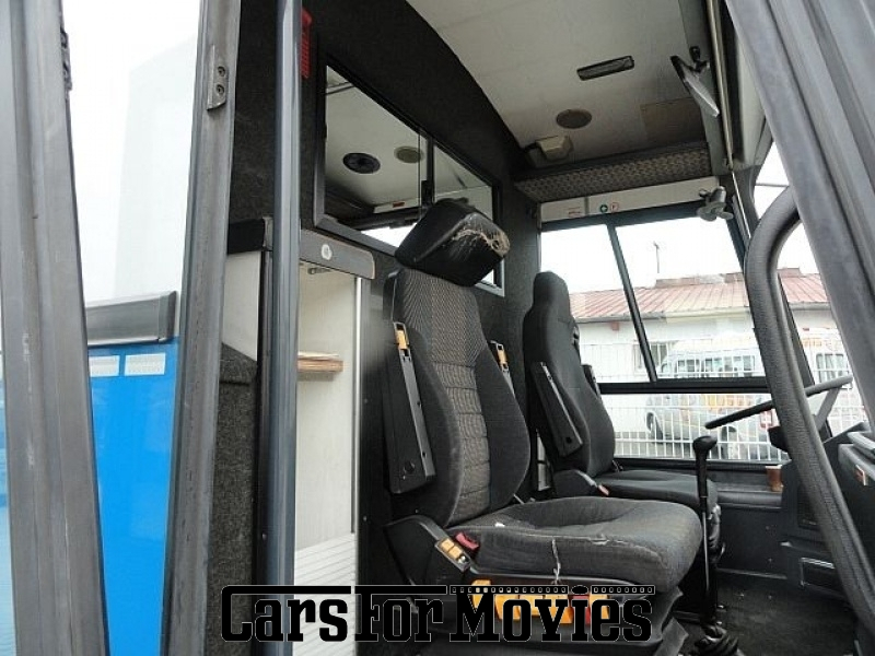 CarsForMovies | Neoplan N314 Gefängnisbus 1993 Deutschland Blau Grau Einsatzfahrzeug Polizeifahrzeug West Bayern 2536 Gefangenentransporter Gefängnis Justiz Reisebus 
