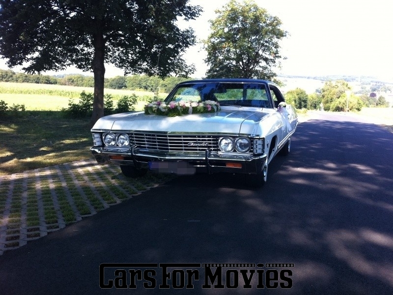 CarsForMovies | Chevrolet  Impala 1967 USA Weiß Schwarz Zivilfahrzeug Coupe Hessen 2609 Oldtimer