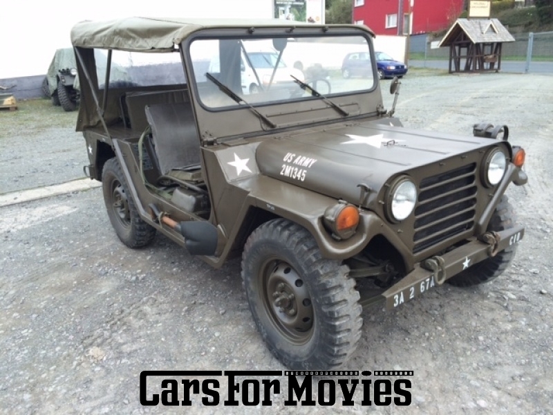 CarsForMovies | Ford Mutt M151 A2 1975 USA Grün Grün Militärfahrzeug Geländewagen Hessen 2629 Armee US Army Jeep Cabrio Oldtimer