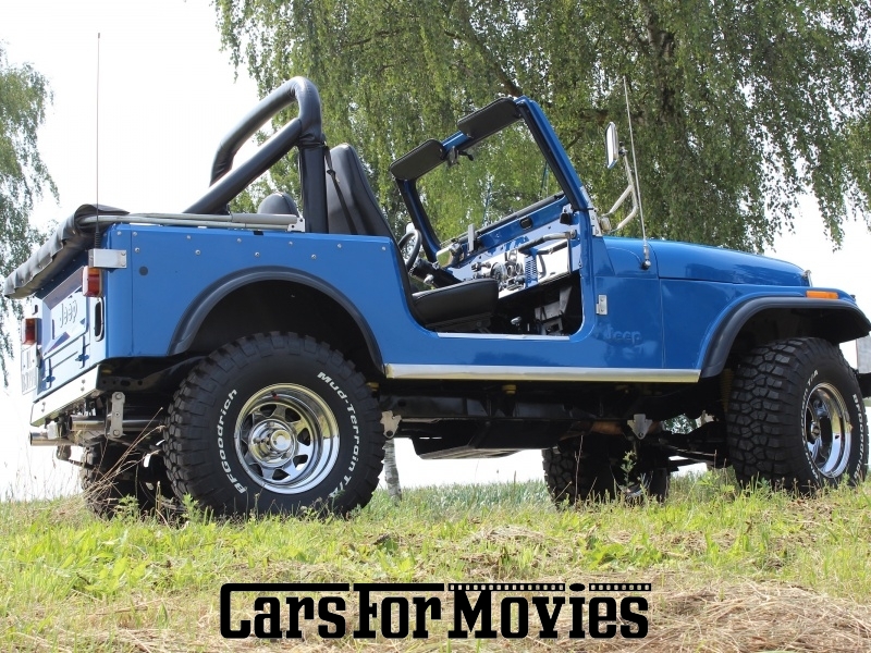 CarsForMovies | Jeep CJ7 304cui V8 1979 USA Blau Schwarz Zivilfahrzeug Geländewagen Niedersachsen 2638 Oldtimer
