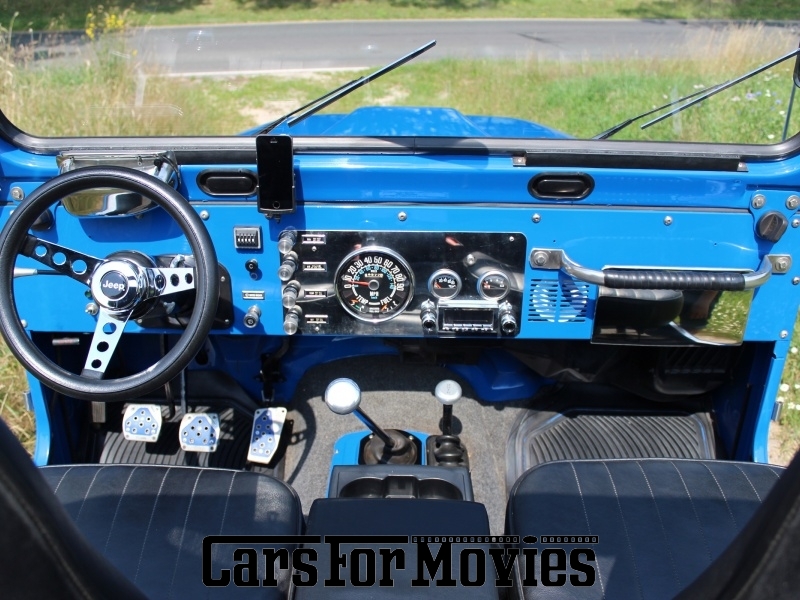 CarsForMovies | Jeep CJ7 304cui V8 1979 USA Blau Schwarz Zivilfahrzeug Geländewagen Niedersachsen 2638 Oldtimer