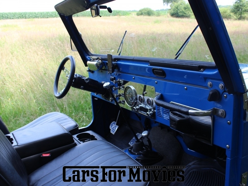 CarsForMovies | Jeep CJ7 304cui V8 1979 USA Blau Schwarz Zivilfahrzeug Geländewagen Niedersachsen 2638 Oldtimer