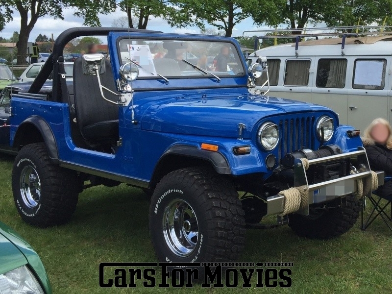 CarsForMovies | Jeep CJ7 304cui V8 1979 USA Blau Schwarz Zivilfahrzeug Geländewagen Niedersachsen 2638 Oldtimer