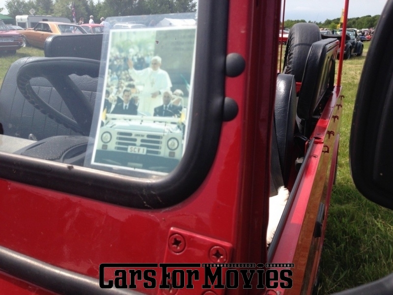 CarsForMovies | Fiat Campagnola B2  1981 Italien Rot Schwarz Zivilfahrzeug Geländewagen Schleswig-Holstein 2649 Papamobil Cabrio 