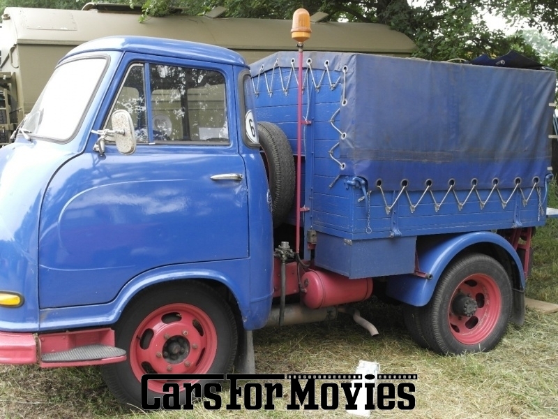 CarsForMovies | Hanomag Kurier  1958 Deutschland Blau Schwarz Nutzfahrzeug Transporter Nordrhein-Westfalen 2695 Oldtimer Pritsche
