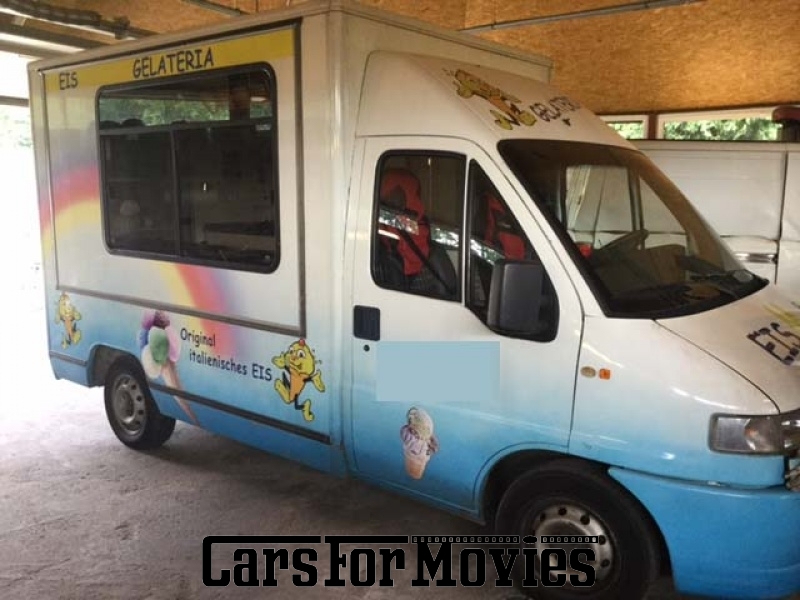 CarsForMovies | Fiat Ducato Eiswagen  1999 Italien Weiß Weiß Nutzfahrzeug Verkaufswagen Hamburg 2728 Eiswagen Foodtruck Imbiss Catering Event