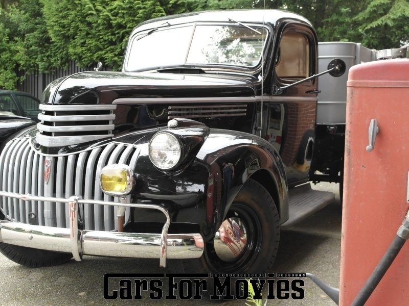 CarsForMovies | Chevrolet  Stake Truck 1942 USA Schwarz Beige Zivilfahrzeug Pickup Niedersachsen 2732 Oldtimer Vorkrieg Pritsche