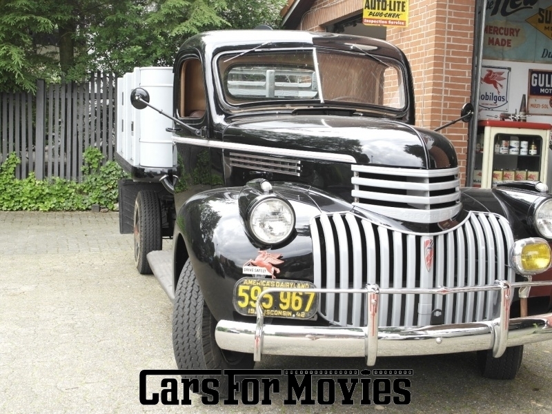 CarsForMovies | Chevrolet  Stake Truck 1942 USA Schwarz Beige Zivilfahrzeug Pickup Niedersachsen 2732 Oldtimer Vorkrieg Pritsche