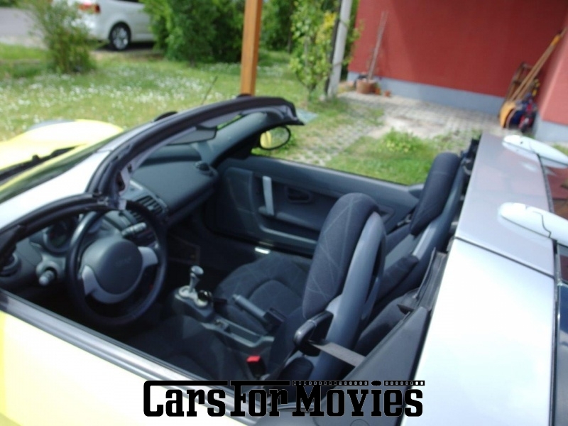 CarsForMovies | Smart Roadster Coupe 2004 Deutschland Gelb Grau Zivilfahrzeug Cabrio Sachsen 2746 
