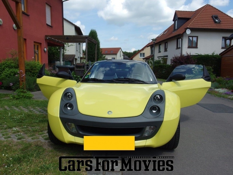 CarsForMovies | Smart Roadster Coupe 2004 Deutschland Gelb Grau Zivilfahrzeug Cabrio Sachsen 2746 